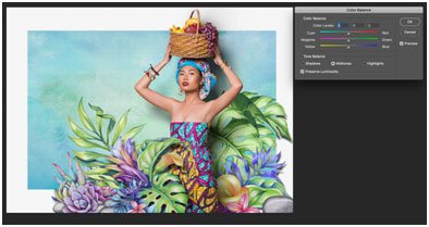 balancing colors using photoshop tutorial