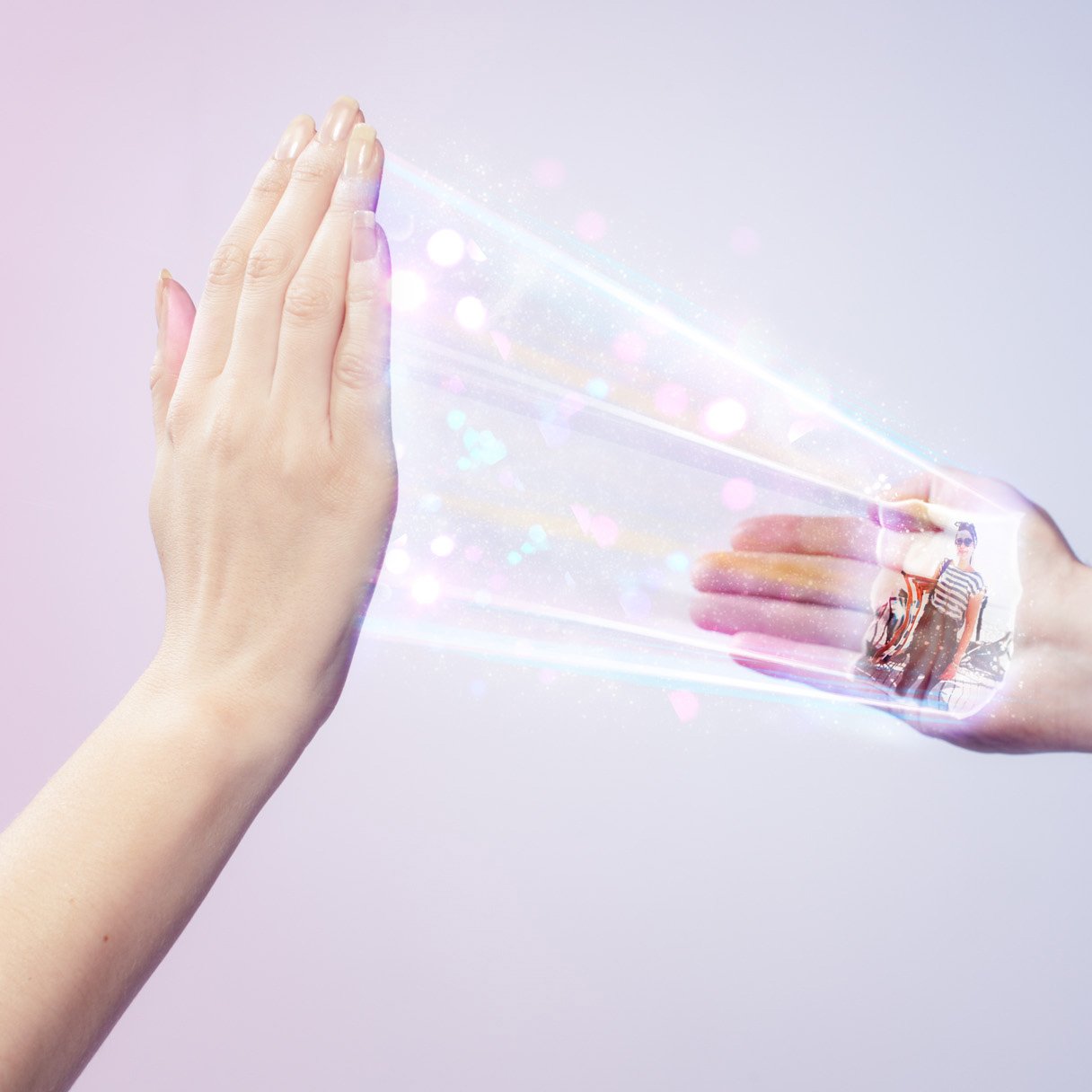creative hand photography