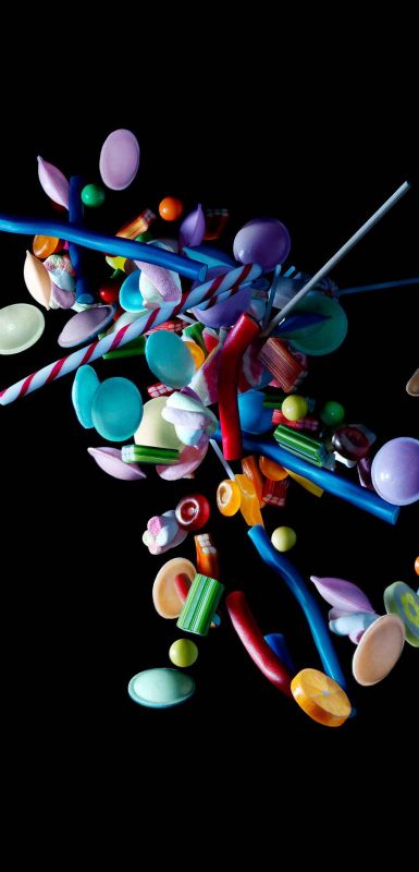 Harrods Candy Flying Colorful
